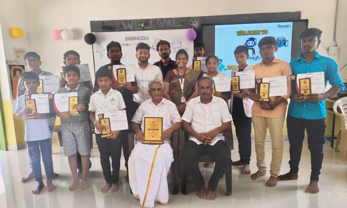 RNX RoboMaker 1.0 – Igniting Young Innovators at JVM Matriculation Higher Secondary School, Rasipuram